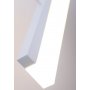 Suorakaiteen muotoinen valkoinen Rapid LED-seinävalaisin
