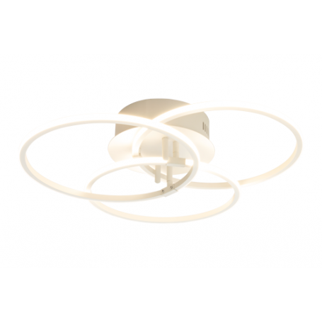 Aneta RINGO -LED plafondi, valkoinen