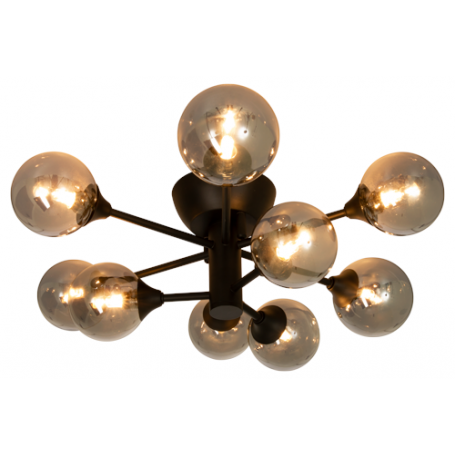 Aneta COSMOS -plafondi, musta