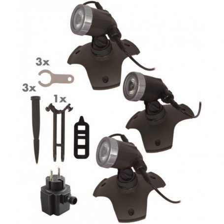 Aqualight LED300 vedenalainen tehokas spot-valaisin setti