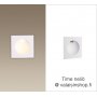 Time neliö upotettava LED-seinäspotti porrasvalo kohdevalaisin