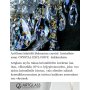 Kristallivalaisin AMBRA nickel, by Artglass