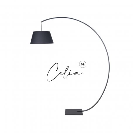Maxlight Celia -lattiavalaisin, musta