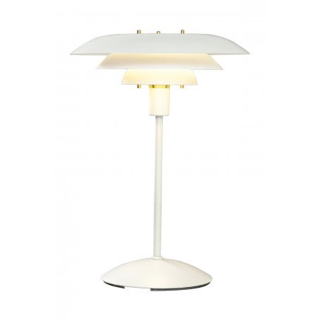 EPSILON pöytävalaisin, valkoinen, by Aneta